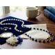 Handcrafted Crystal & Glass Bead Mala